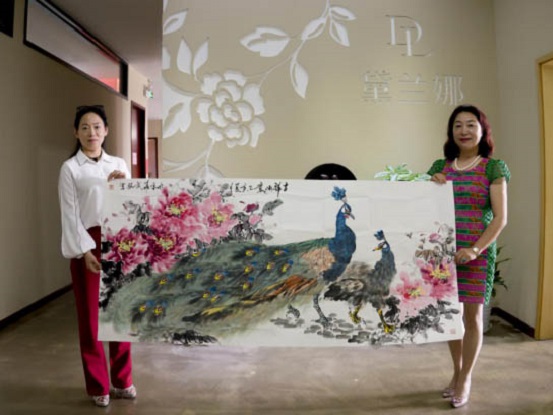 上海沪商汇家人走进民族品牌的黛兰娜上海总部